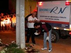 Coveiro é assassinado
a tiros perto de casa (Marcelino Neto/G1)