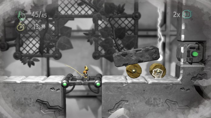 Ethan: Meteor Hunter pause o tempo para resolver puzzles