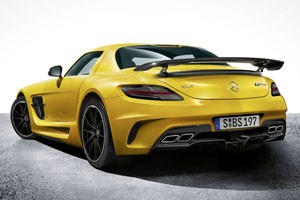 Mercedes-Benz SLS AMG Black Series (Foto: Divulgação) Mercedes-Benz SLS AMG Black Series (Foto: Divulgação)