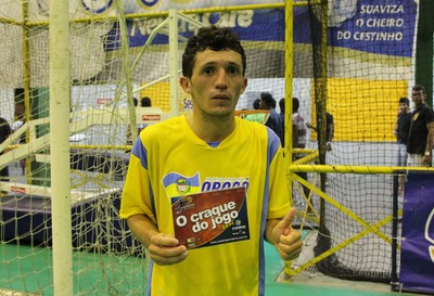 Ailton, jogador destaque do partida entre Orocó e Afrânio (Foto: Henrique Almeida)