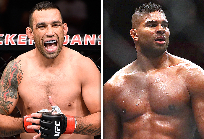 Montagem UFC Fabricio Werdum x Alistair Overeem (Foto: Editoria de arte) Montagem UFC Fabricio Werdum x Alistair Overeem (Foto: Editoria de arte)