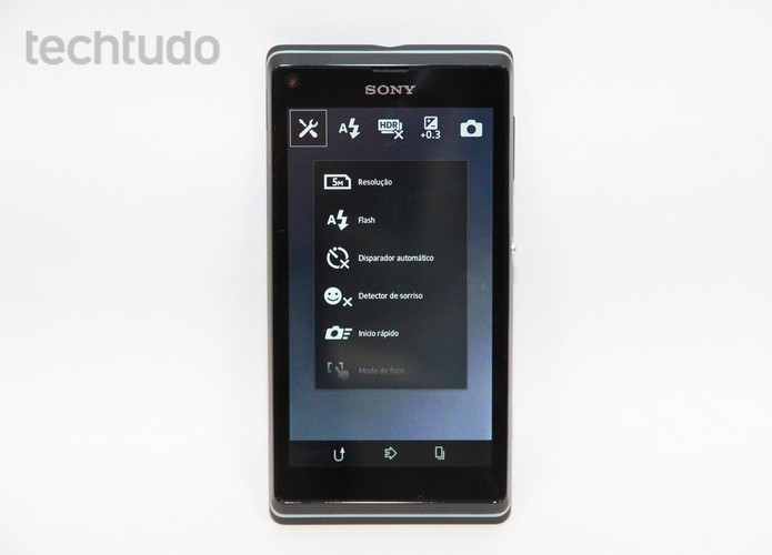 Recursos de edição de foto do Xperia L (Foto: Allan Melo/TechTudo) Recursos de edição de foto do Xperia L (Foto: Allan Melo/TechTudo)