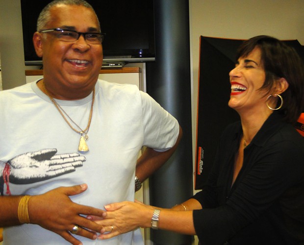 Gloria e Padilha (Foto: Vídeo Show/TV Globo)