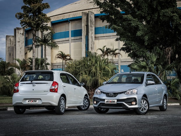Toyota Etios 2018 (Foto: Divulgação) Toyota Etios 2018 (Foto: Divulgação)