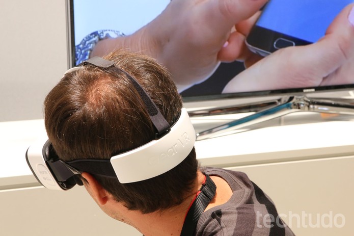 Samsung Gear VR (Foto: Isadora Díaz/ TechTudo) Samsung Gear VR (Foto: Isadora Díaz/ TechTudo)