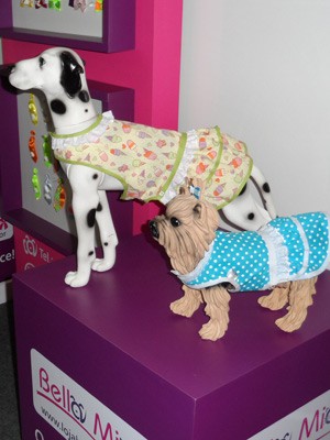 Manequins mostram o que há de novo na moda canina (Foto: Lilian Quaino/G1)