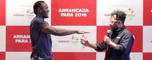 Marcelo Marrom tem desafio com Usain Bolt de correr 100m em 16s (Divulgação)