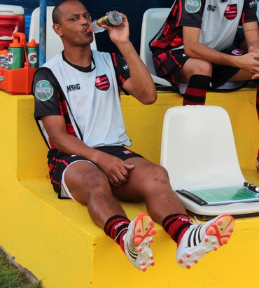 Tuta; Flamengo-PI (Foto: Náyra Macêdo/GLOBOESPORTE.COM)