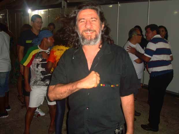 Fauzi Beydoun, da tribo de Jah, foi um dos idealizadores do Maranhão Roots Reggae Festival (Foto: Igor Almeida/G1)