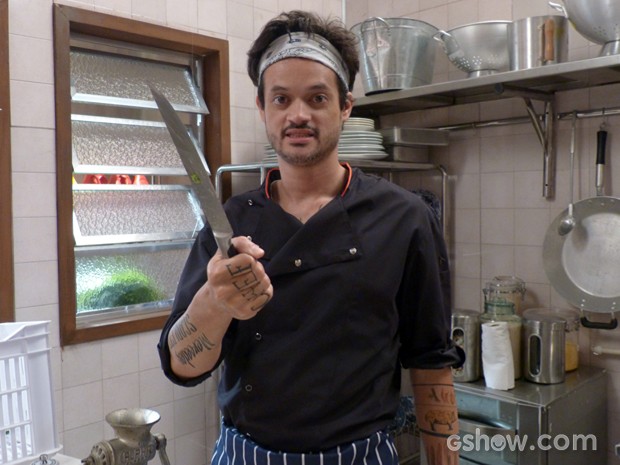 Álamo Facó será um chef de cozinha excêntrico em A Grande Família (Foto: A Grande Família / TV Globo)