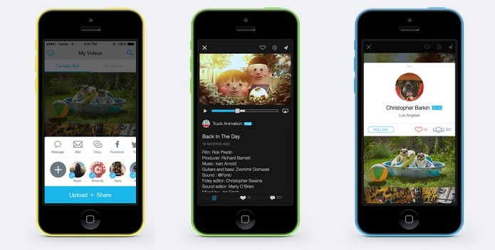 Vimeo agora pode importar vídeos já prontos (Foto: Divulgação/AppStore)