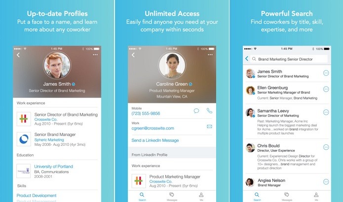 LinkedIn Lookup é voltado para quem quer conhecer seus colegas de trabalho (Foto: Divulgação/LinkedIn)