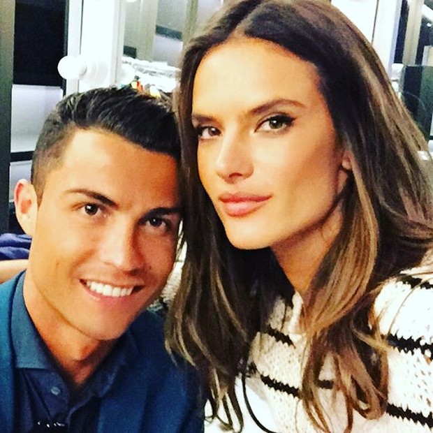 Cristiano Ronaldo e Alessandra Ambrósio (Foto: Reprodução/Instagram)