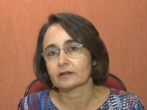 Sandramara Matias Chaves, pró-reitora de Graduação da Universidade Federal de Goiás (Foto: Reprodução / TV Anhanguera)