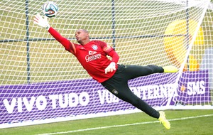 Jefferson Brazilian National Team Goalkeeper Training (Photo: Rafael Ribeiro / CBF)