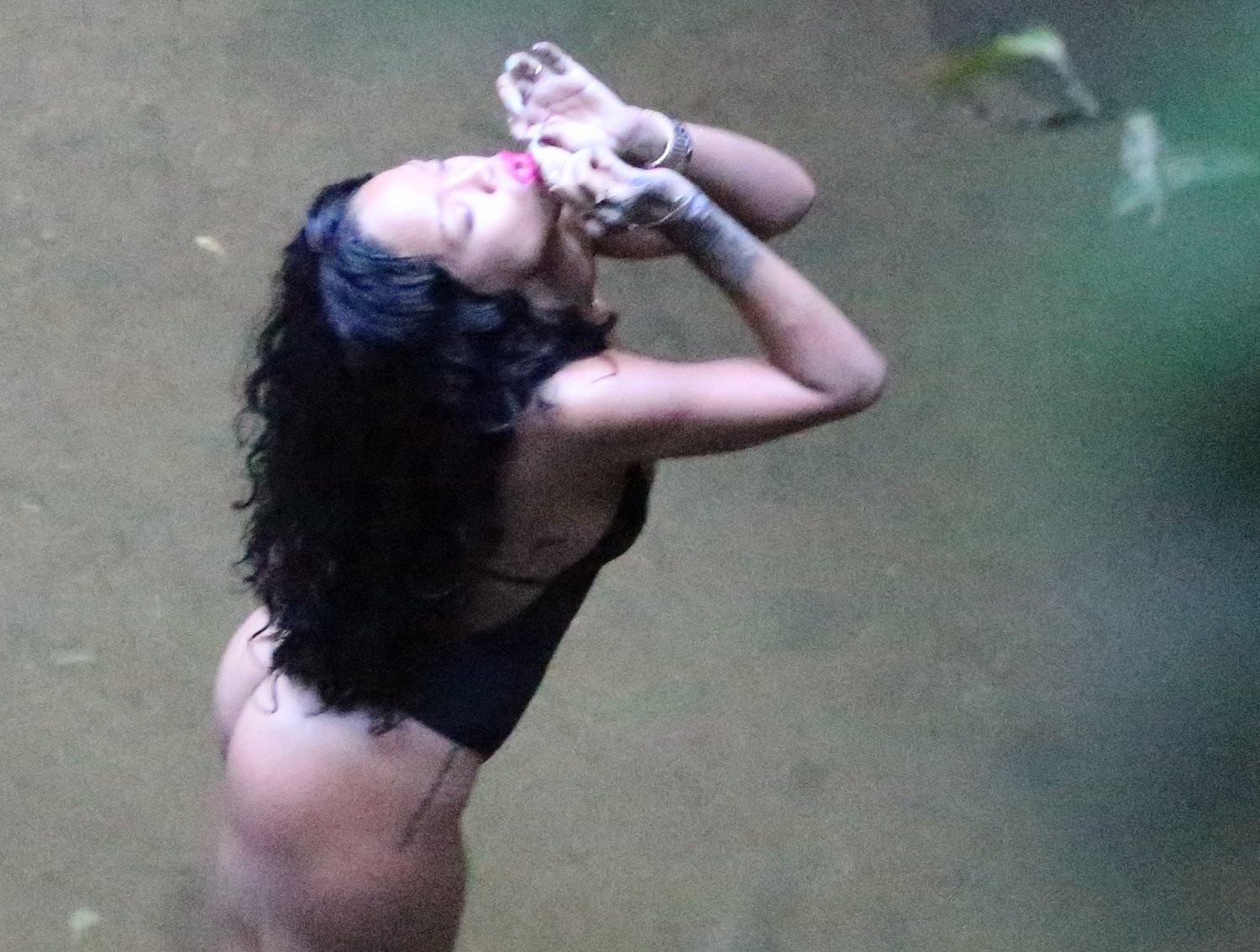 Rihanna (Foto: Andre Freitas, Dilson Silva e Gabriel Reis / AgNews)