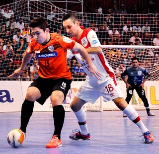 Sorocaba Futsal x Carlos Barbosa, LNF (Foto: Danilo Camargo / Futsal Brasil Kirin)