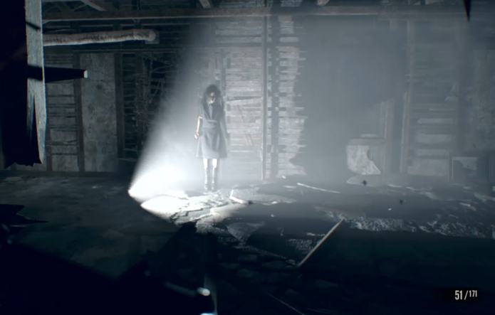 Como vencer as duas formas Eveline, chefe de Resident Evil 7 (Foto: Reprodução/Felipe Vinha)