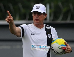 Oswaldo de Oliveira Santos técnico  (Foto: Ivan Storti / Divulgação Santos FC)