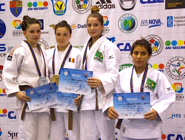 Equipe brasileira sub-21 judô medalhas Europa (Foto: Divulgação)