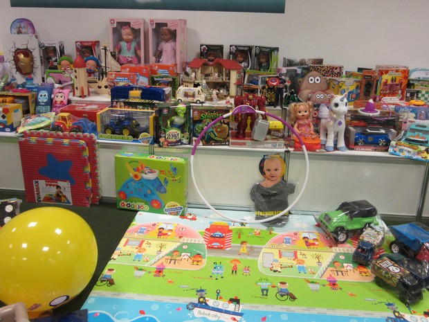 Feira reuniu lançamentos de 180 expositores para profissionais do setor de brinquedos (Foto: Marta Cavallini/G1)