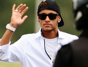Neymar no evento em Campinas (Foto: Marcos Ribolli / Globoesporte.com)