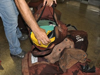 Malotes foram roubados no dia 29 de janeiro de caminhão (Foto: Assessoria/Polícia Civil)