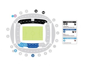 ABC x Atlético-GO mapa ingressos (Foto: Reprodução)