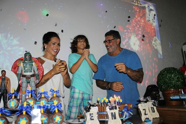 Alexandre, Enzo e Fabi (Foto: Antonio Germano/Divulgação) Alexandre, Enzo e Fabi (Foto: Antonio Germano/Divulgação)