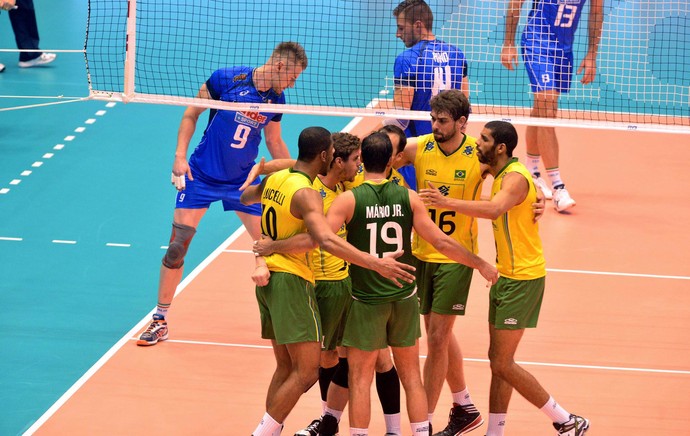 vôlei Brasil Itália liga mundial (Foto: FIVB) vôlei Brasil Itália liga mundial (Foto: FIVB)