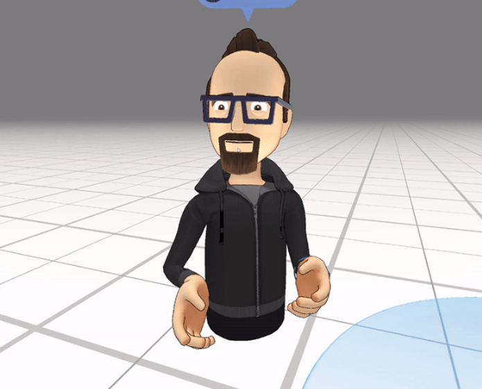 Avatares em realidade virtual terão lábios que se movimentam de acordo com o que é falado (Foto: Reprodução/Facebook)