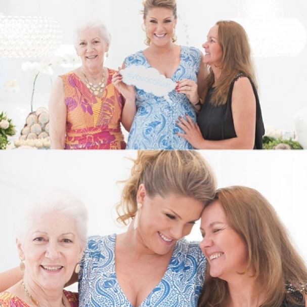 Ana Hickmann com a mãe e a sogra (Foto: Instagram/Reprodução)