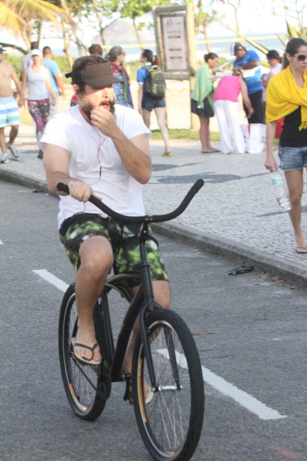 Murilo Benicio  no Rio (Foto: Marcos Ferreira - foto rio news)