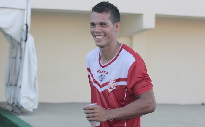 Hiago, meia-atacante do Sergipe (Foto: Osmar Rios / GloboEsporte.com)