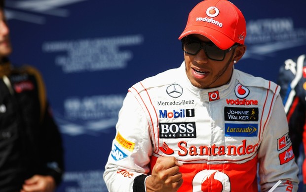 Lewis Hamilton - treino classificatório - GP da Hungria (Foto: Getty Images)
