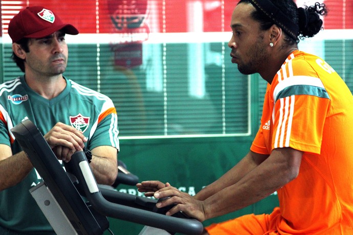 ronaldinho gaúcho, fluminense, laranjeiras (Foto: Nelson Perez/Fluminense FC)