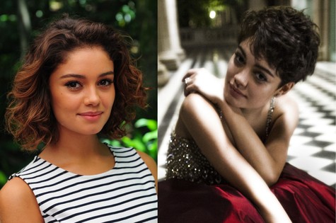Sophie Charlotte: antes e depois (Foto: TV Globo)