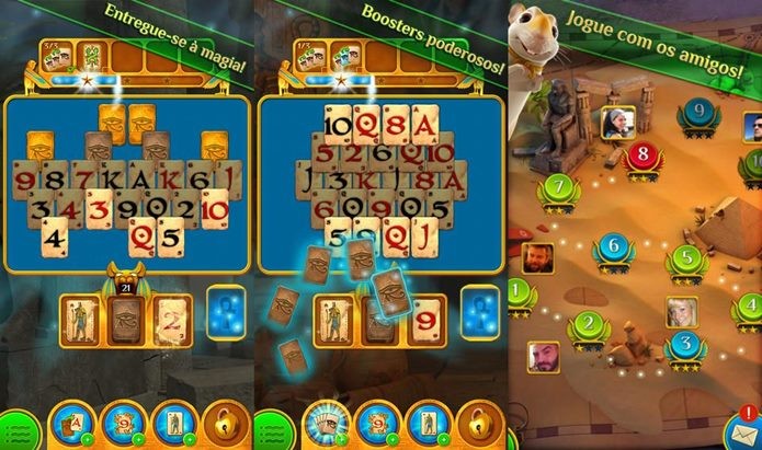 Jogo de paciência com proposta diferente (Foto: Divulgação)