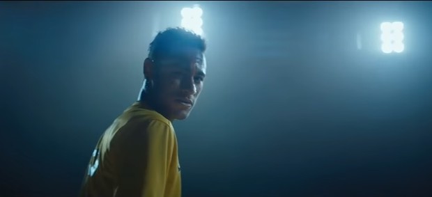 Neymar em comercial da Taco Bell