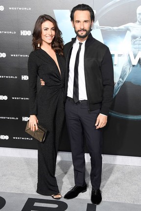 Mel Fronckowiak e Rodrigo Santoro em première em Los Angeles, nos Estados Unidos (Foto: Frazer Harrison/ Getty Images/ AFP) Mel Fronckowiak e Rodrigo Santoro em première em Los Angeles, nos Estados Unidos (Foto: Frazer Harrison/ Getty Images/ AFP)