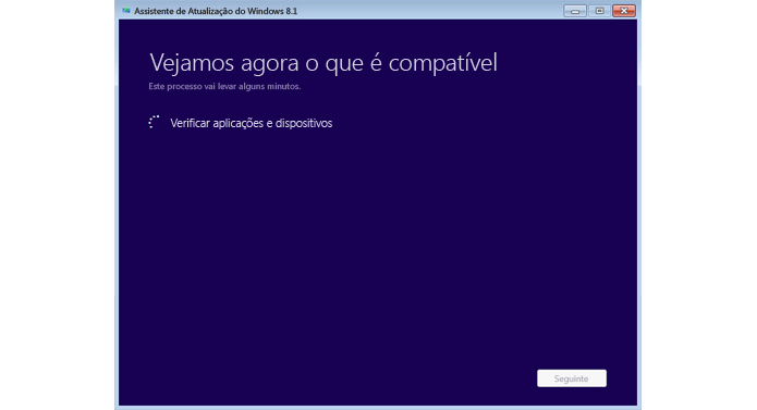 Aguarde o início do processo (Foto: Reprodução)