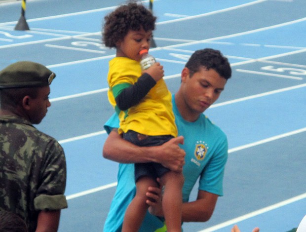 Thiago Silva, Seleção Brasileira (Foto: Leandro Canônico / Globoesporte.com)