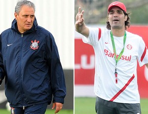 Montagem, Tite e Fernandão (Foto: Editoria de arte / Globoesporte.com) Montagem, Tite e Fernandão (Foto: Editoria de arte / Globoesporte.com)