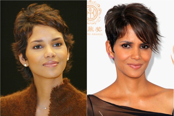 Halle Berry surpreende pela sua aparência jovem e impecável. Dos 36 aos 47 anos, a atriz mudou muito pouco (Foto: Getty Images)