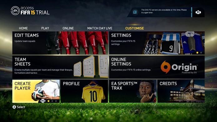 Fifa 15: como criar o seu próprio jogador no game (Foto: Reprodução/Murilo Molina)