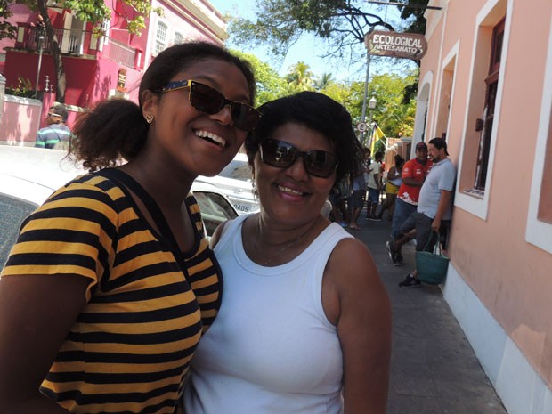 Medeia e Iraene (Foto: Katherine Coutinho/G1)