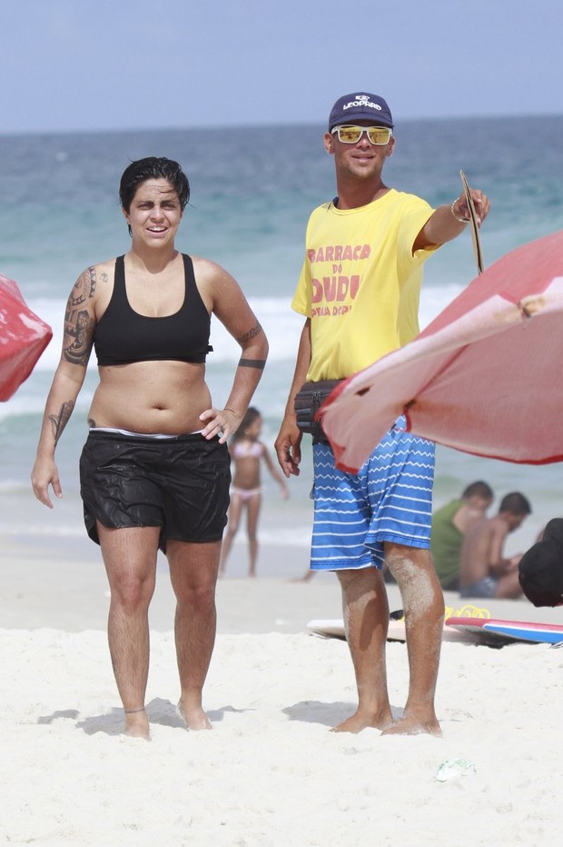 Thammy Miranda na praia (Foto: Dilson Silva / Agnews) Thammy Miranda na praia (Foto: Dilson Silva / Agnews)