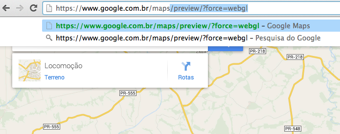 Ativando versão completa do Google Maps (Foto: Reprodução/Helito Bijora)