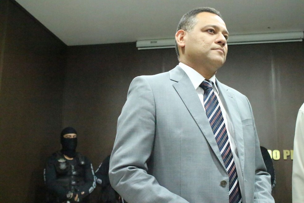Delegado geral Riedel Batista rebate denúncia de sindicato (Foto: Catarina Costa/G1 PI)