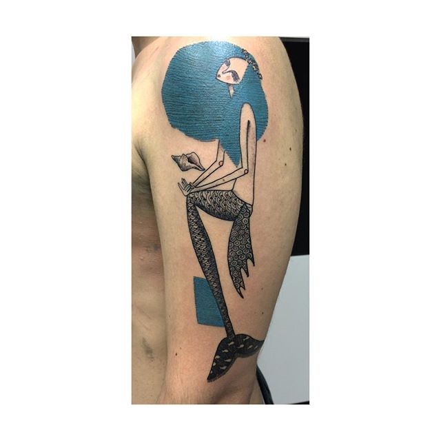 Tatuagem por Cássio Magne